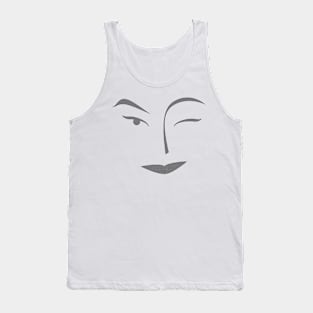 Natural beauty wink Tank Top